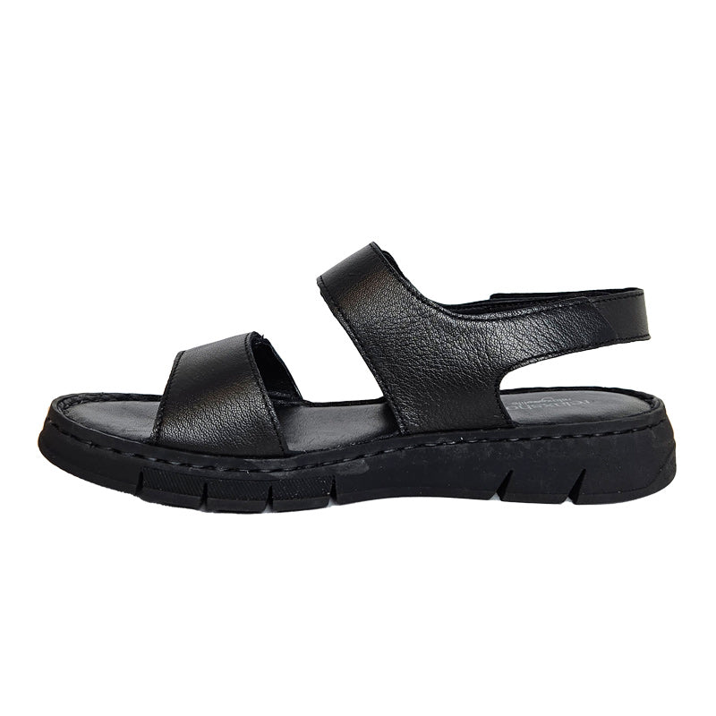 Damensandale, Schwarz, Relaxshoe