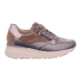 Damen-Sneaker, Sand/Grau, Waldläufer