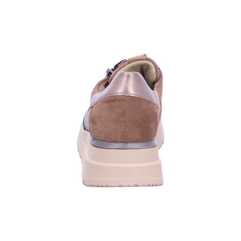Damen-Sneaker, Sand/Grau, Waldläufer