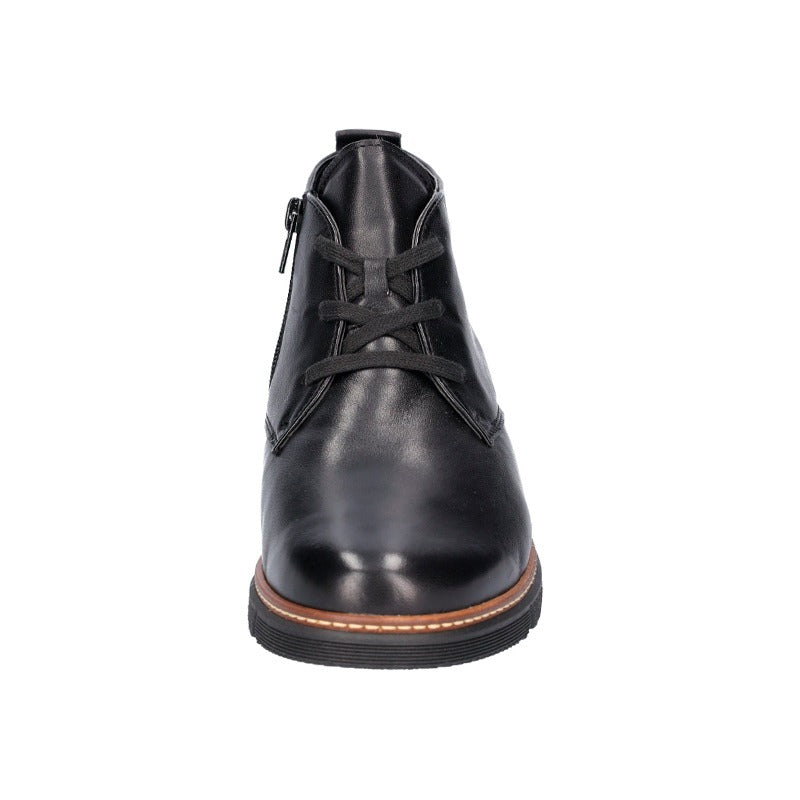 Niedriger Damenstiefel, Schwarz, Waldläufer