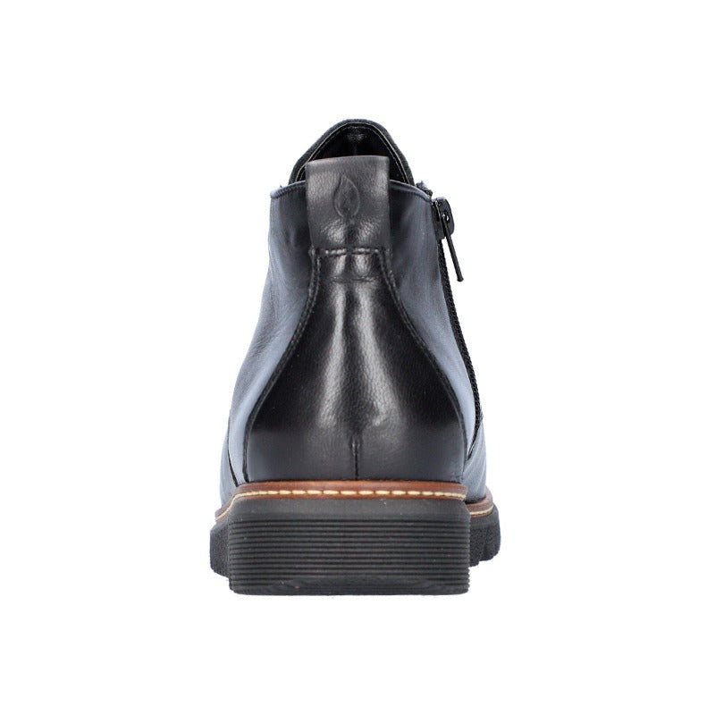 Niedriger Damenstiefel, Schwarz, Waldläufer