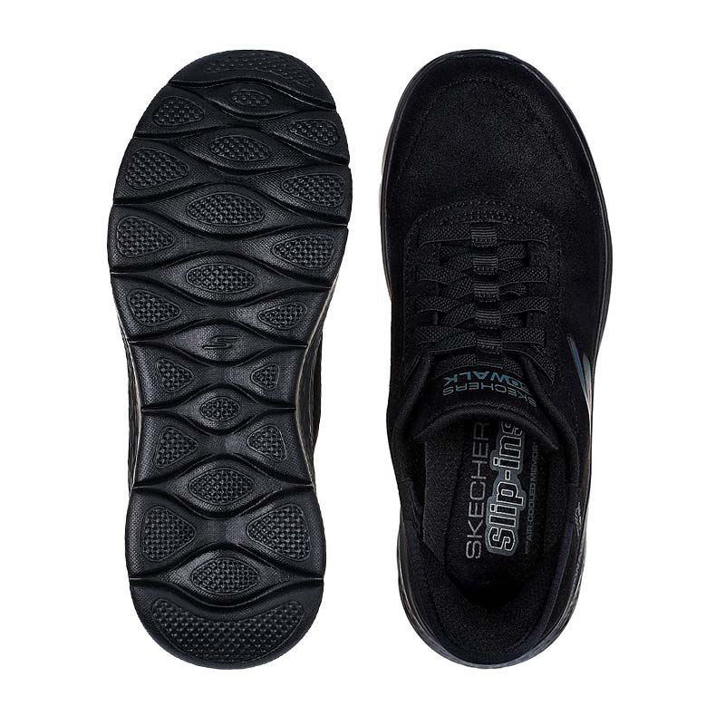 Slip-in sneaker, Svart, Skechers