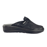 Damslipper med stretch, Svart, Rohde