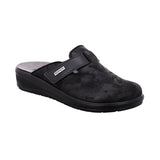 Damslipper med stretch, Svart, Rohde
