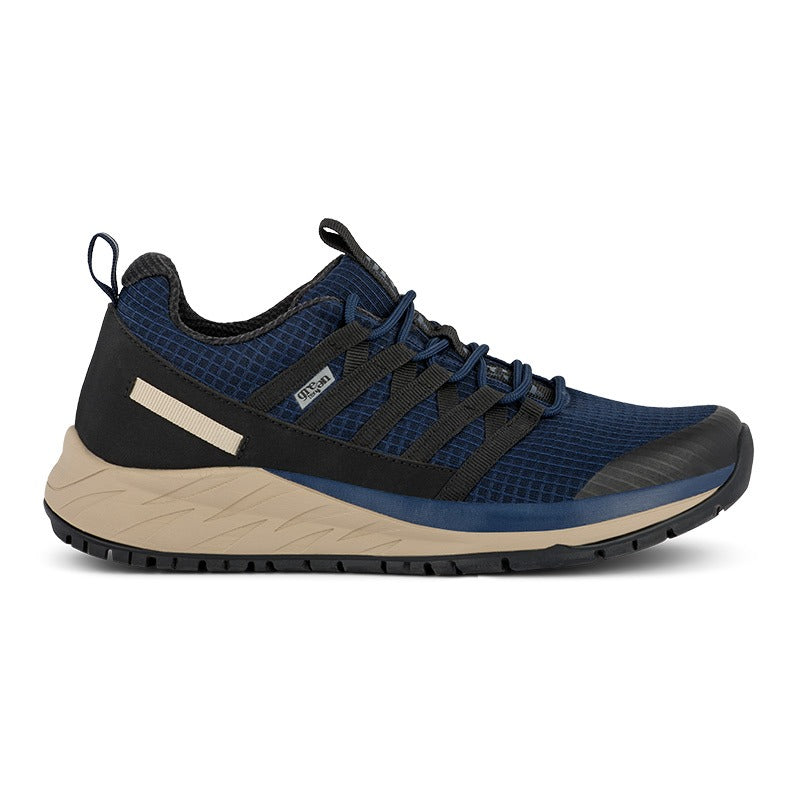 Sporty sneaker, Marineblå, Green Comfort