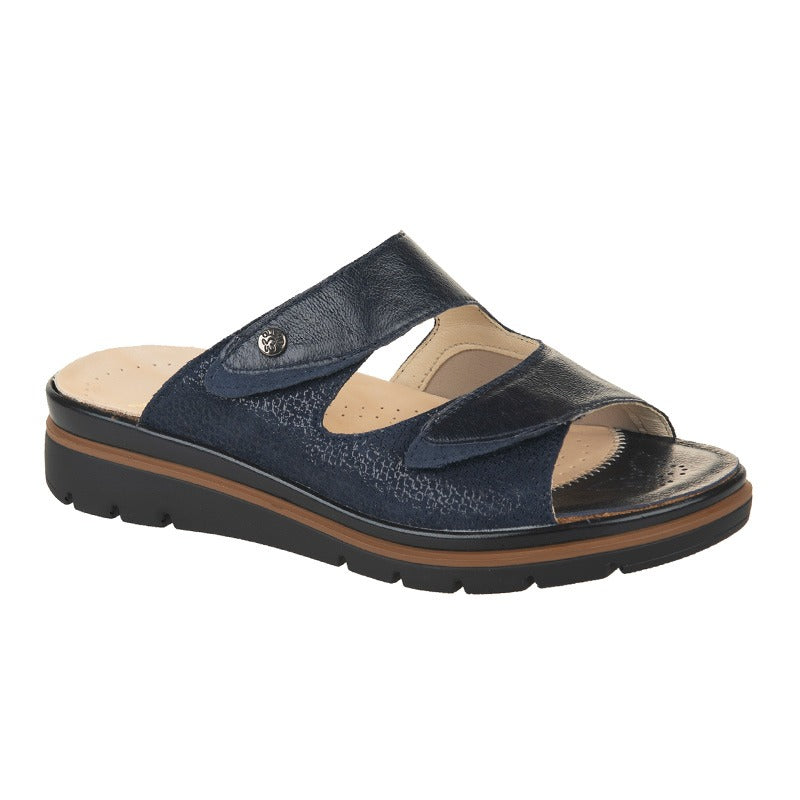 Damen-Slipper, Dunkelblau, Fidelio