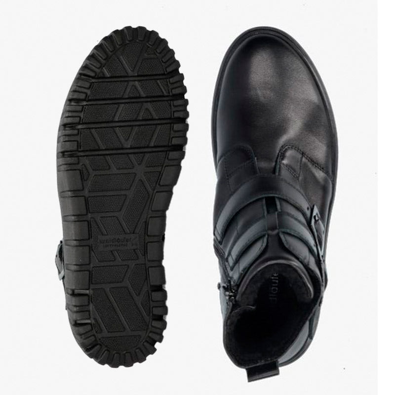 Damenstiefel, Schwarz, Waldläufer