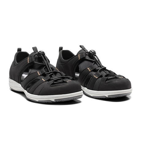 New Feet sporty damesandal - Sort