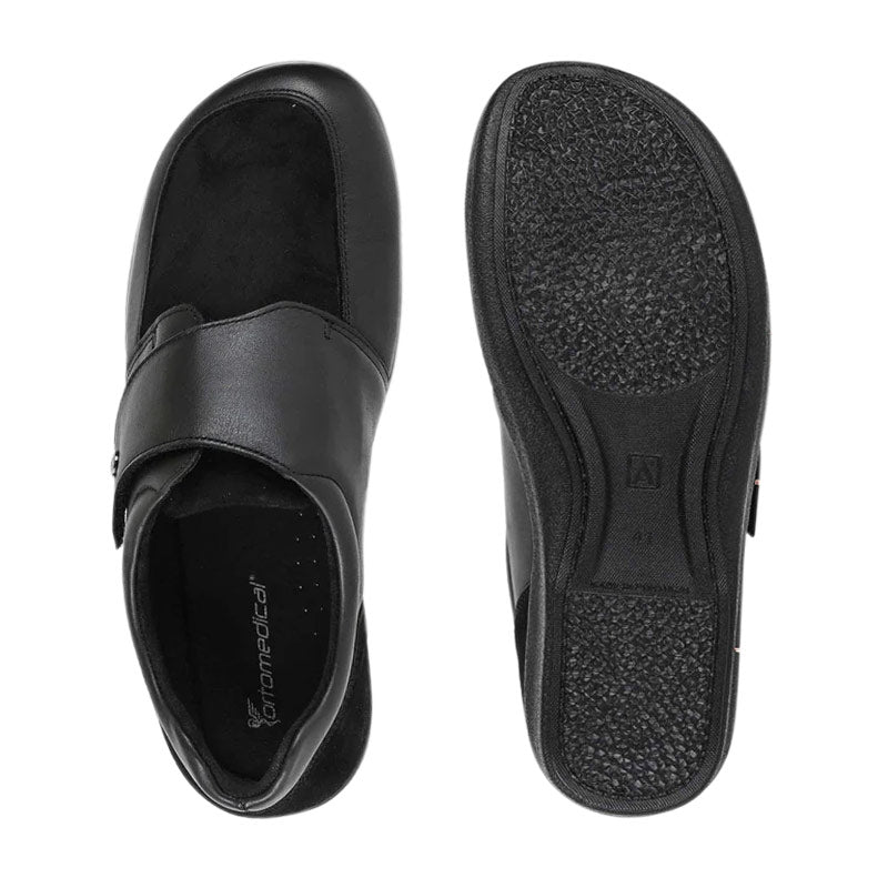 Unisex komfortsko, Svart, Arcopedico