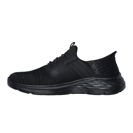 Let slip-in Herrenschuhe, Schwarz, Skechers