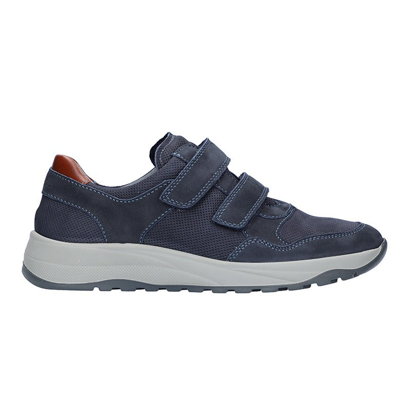 Herren-Sneaker, Staubblau, Waldläufer