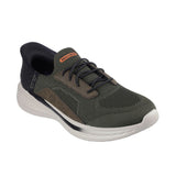 Slip-in herresneaker, Oliven, Skechers