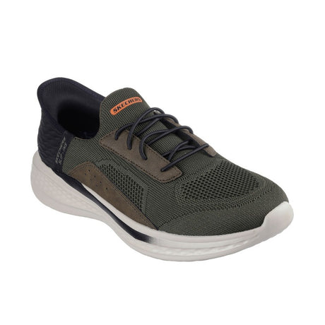 Skechers slip-in herresneaker - Oliven