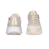 Damensneaker, Beige/Lavendel, Waldläufer