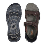 Skechers slip-in herresandal - Brun