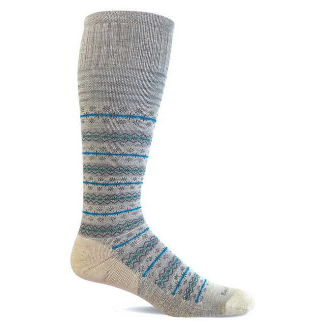 Stützstrumpf für Damen - Fairisle Barley