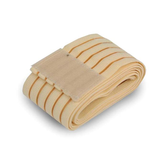 Elastisk bandasje med borrelås til kne