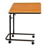 Bett- oder Beistelltisch mit Rollen