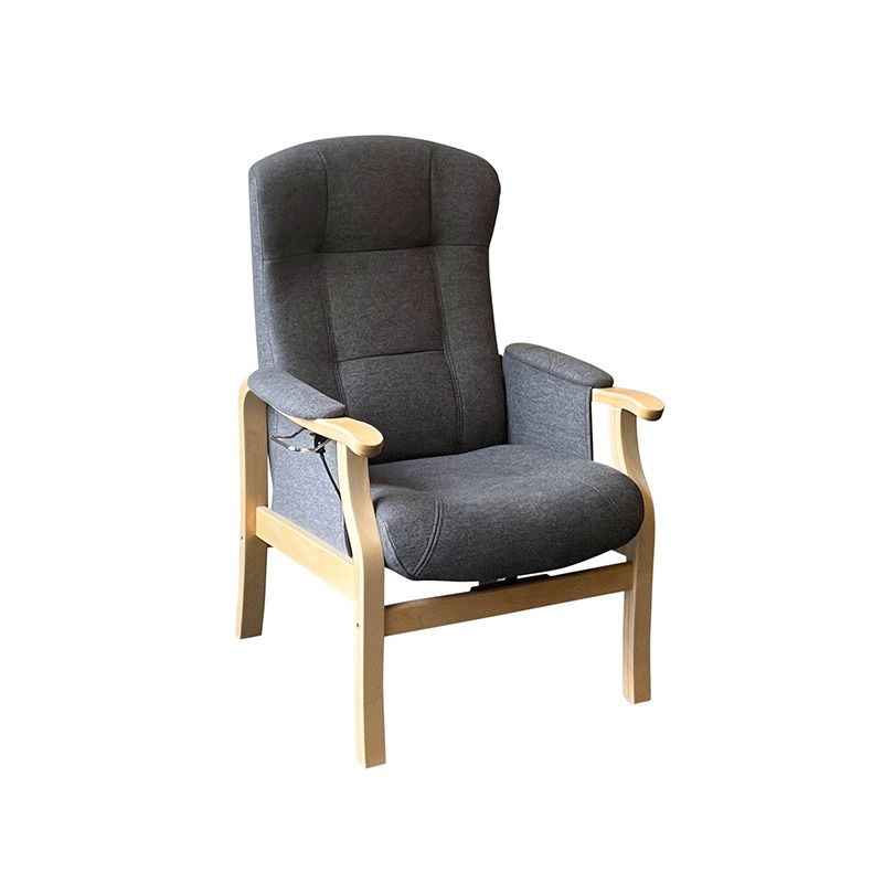 Sorø Plus hvilestol - Grå - Seniorshop