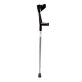Krykke med softgrip - Sort