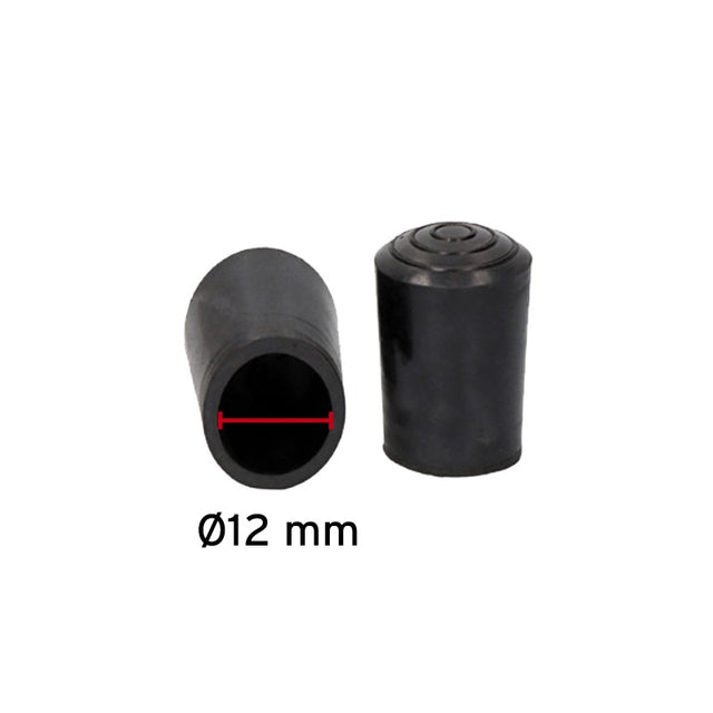 Dupsko, Sort, Ø12 mm
