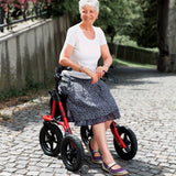 Taima XC rollator - med store luftfyldte hjul - Seniorshop