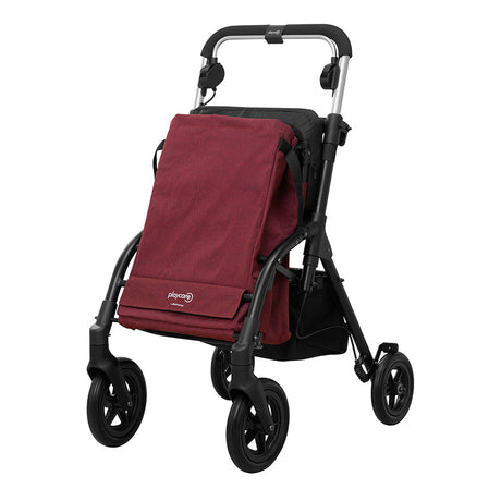 R05 handlevogn med sete, bordeaux