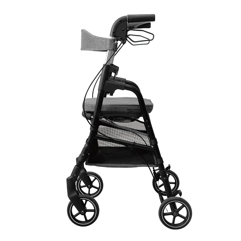 W4 Rollator / Einkaufswagen, Grau