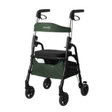 W4 rollator / indkøbsvogn - Grøn