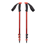 Trail Sport Vandrestave - Sort/rød - Seniorshop