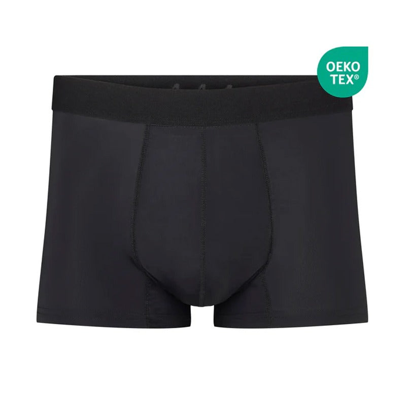 Inkontinens boxershorts i mikrofiber - Sort