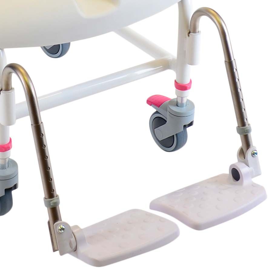 Let badestol / Toiletstol på hjul