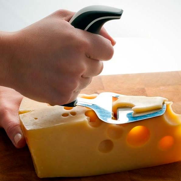 Ergonomisk ostehøvl