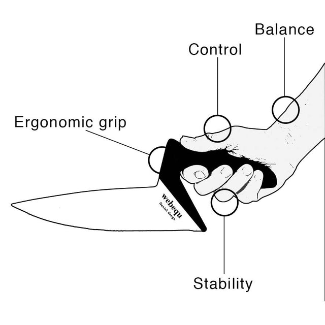 Ergonomisk køkkenkniv - Webequ