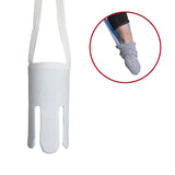 Strumpfanzieher mit Frottier/Nylon