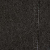 Jeans med resår i midjan - Koksgrå/svart