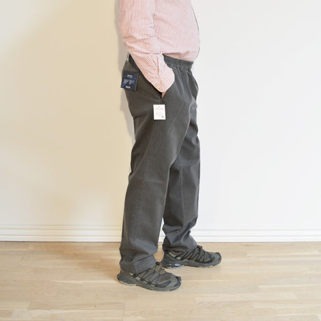 Bukser med elastisk midje – Grå