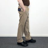 Bukser med elastisk talje - Sand - Seniorshop