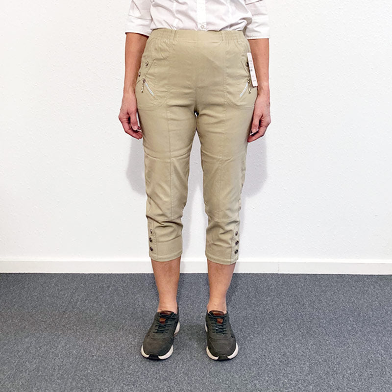 Capri Damenhosen - Beige