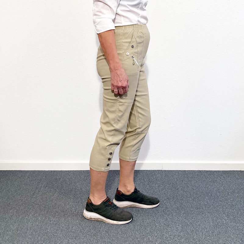 Capri Damenhosen - Beige
