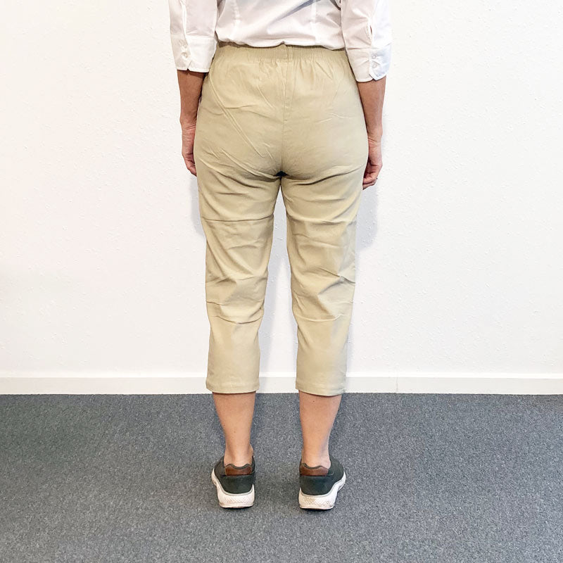 Capri Damenhosen - Beige