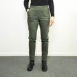 Let forede damebukser - Khaki grøn - Seniorshop