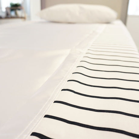 Glidelaken med sateng, 100x200 cm