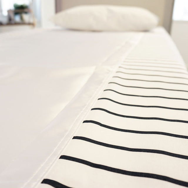 Gleitlaken mit Satin, 100x200 cm