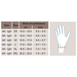 Handgelenkbandage, Grau