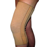 Elastische Kniebandage mit Spiralstreben, Wolle