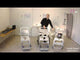 Let badestol / Toiletstol på hjul